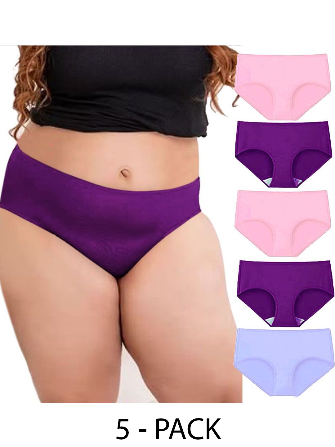 

Diving Deep Pack of 5 Hipster Briefs, Multi