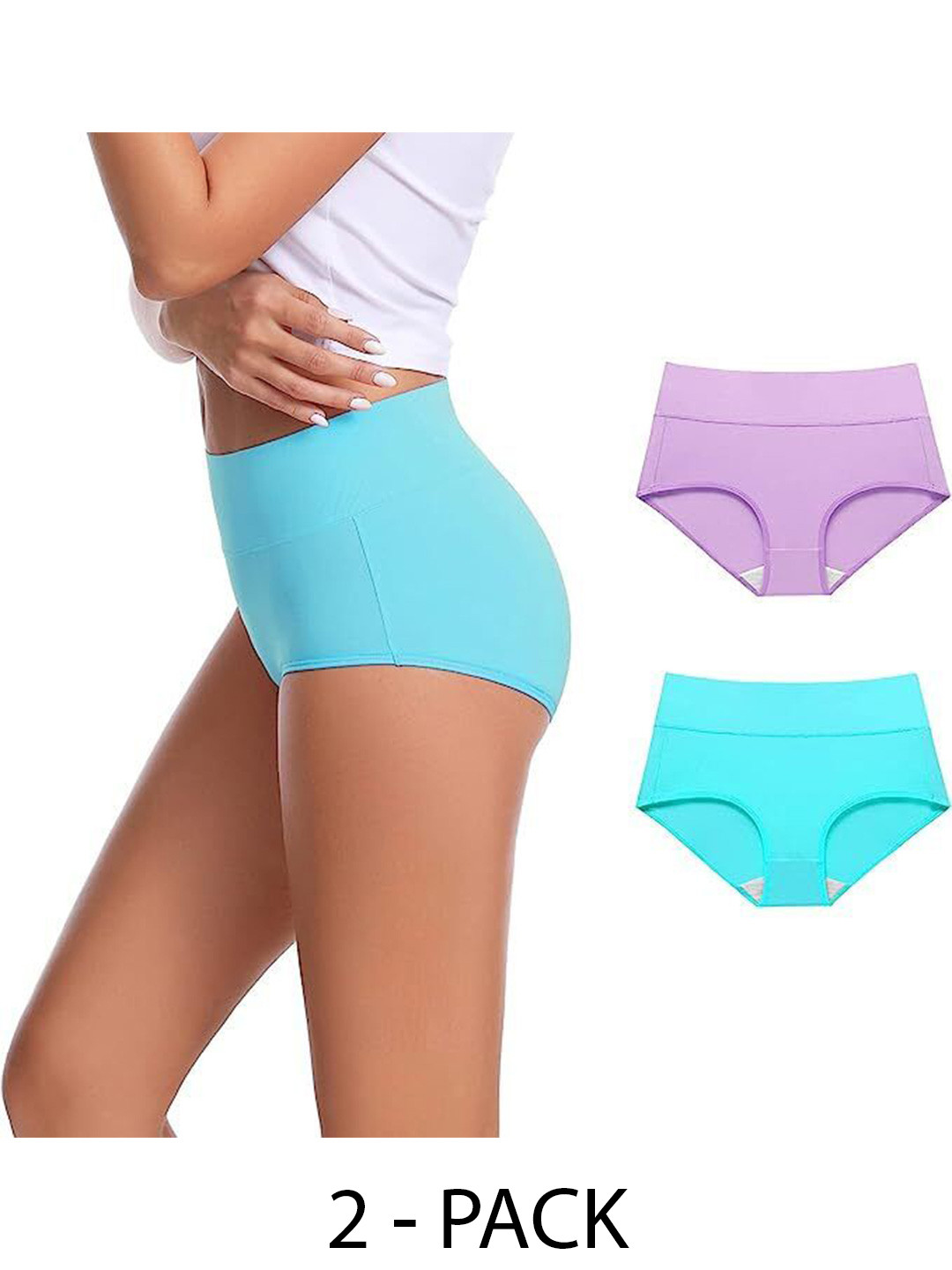 

Diving Deep Women Pack of 3 Cotton Hipster Briefs, Assorted