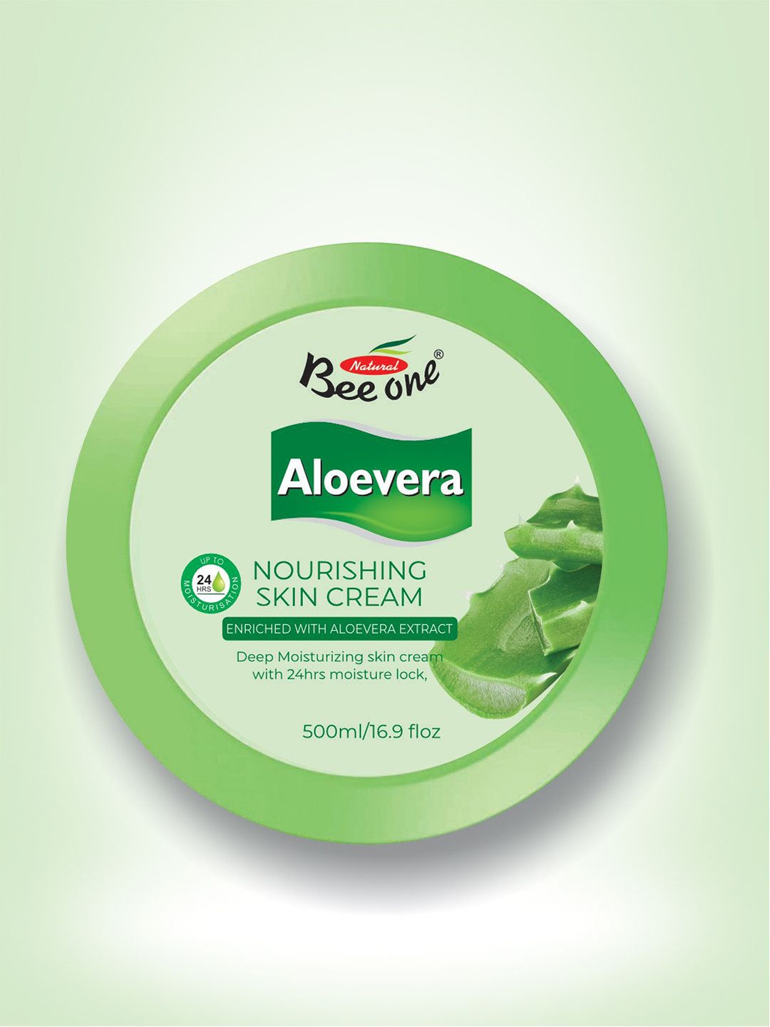 

Beeone Aloevera Massage Cream For Moisturisation - 500 ml, Green