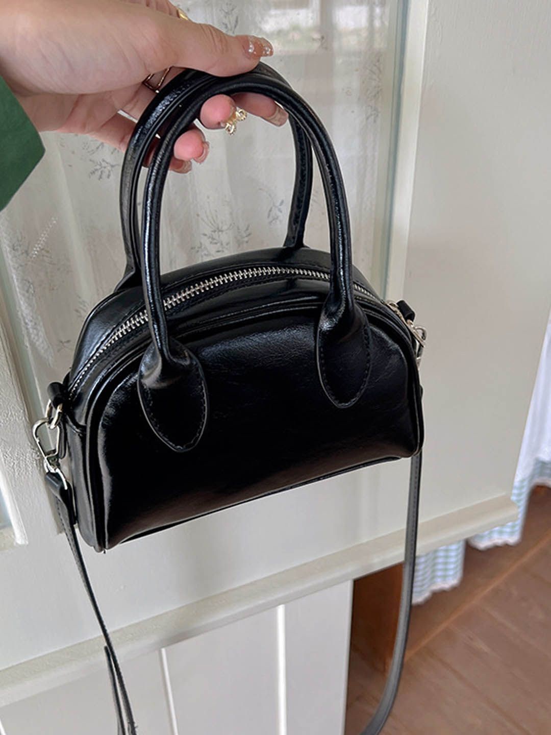 

StyleCast Shopper Shoulder Bag, Black