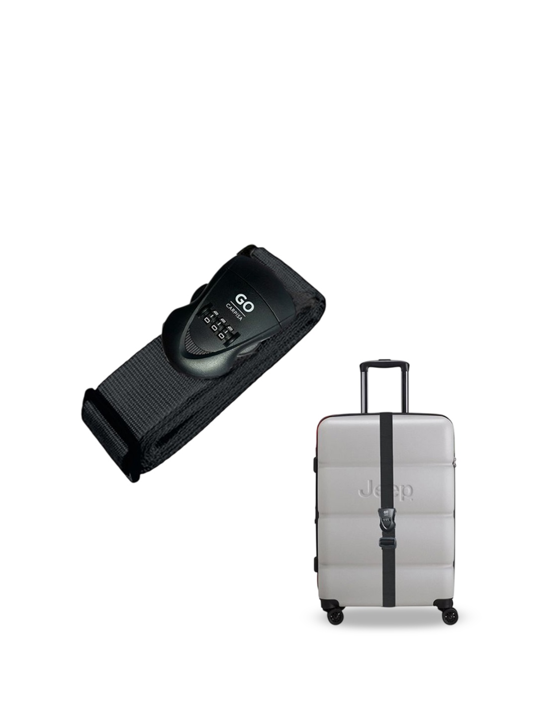 

CARPISA Luggage Strap Travel Accessory, Black