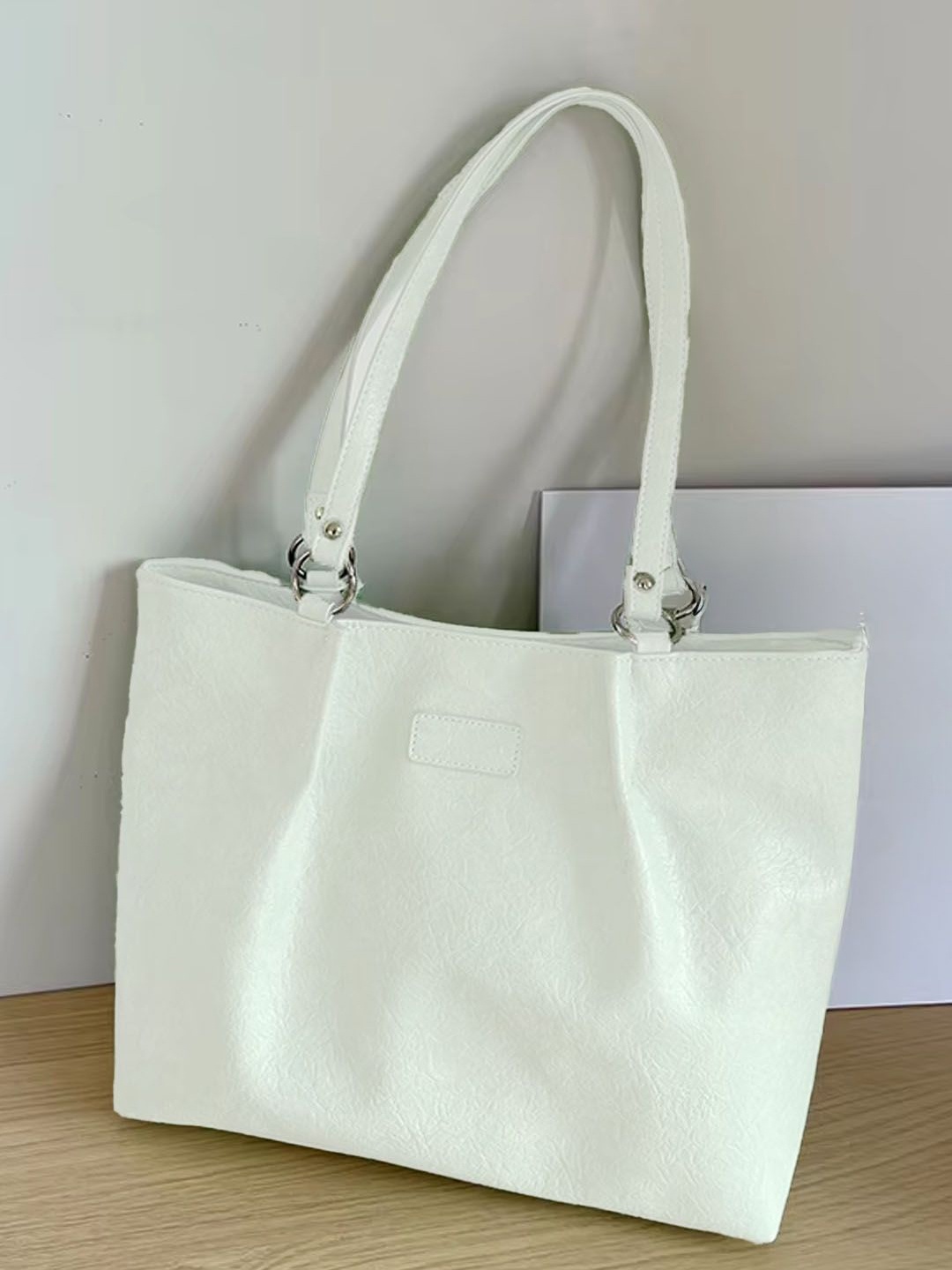 

StyleCast Shopper Handheld Bag, White