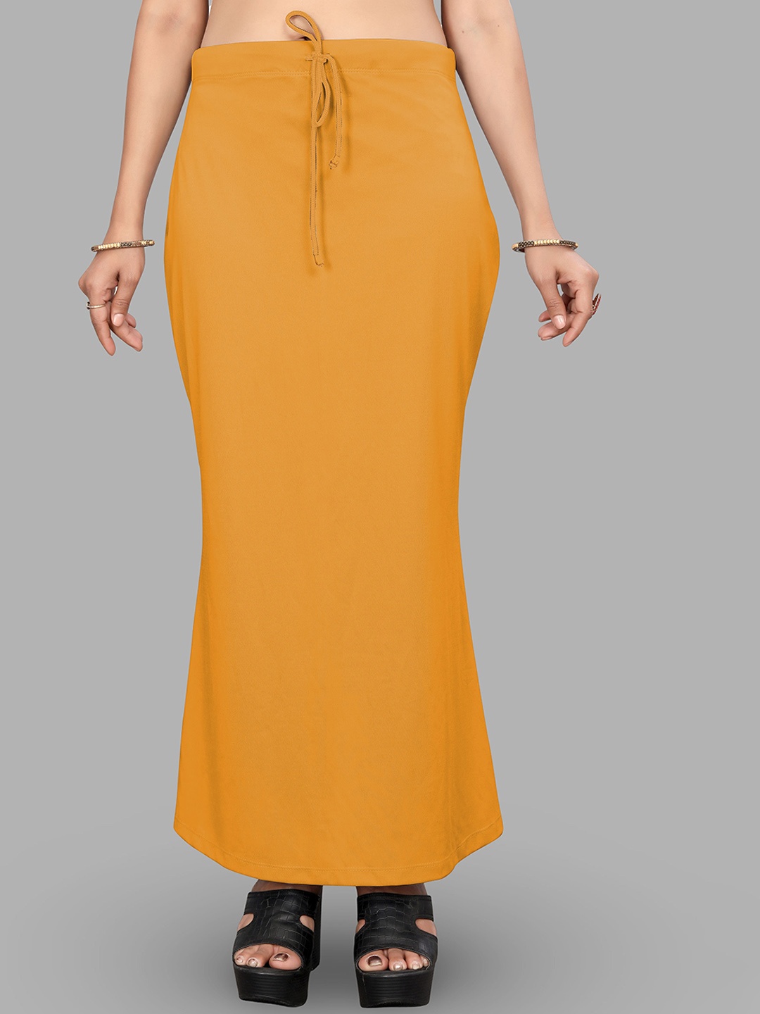 

NEXSUS Women Mid-Rise Mermaid Fit Saree Shapewear, Mustard