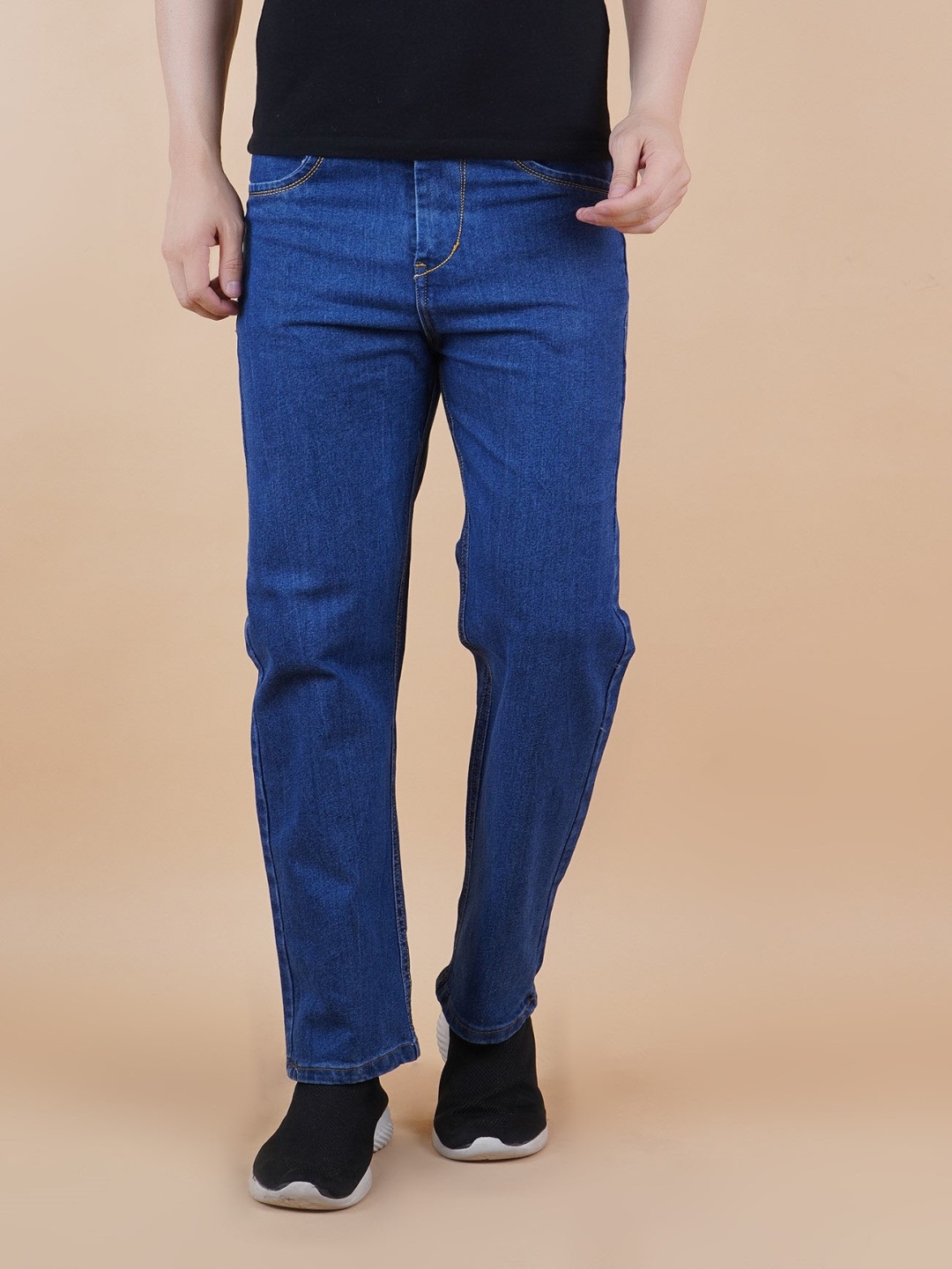 

LINARIA Men Classic Regular Fit Jeans, Blue