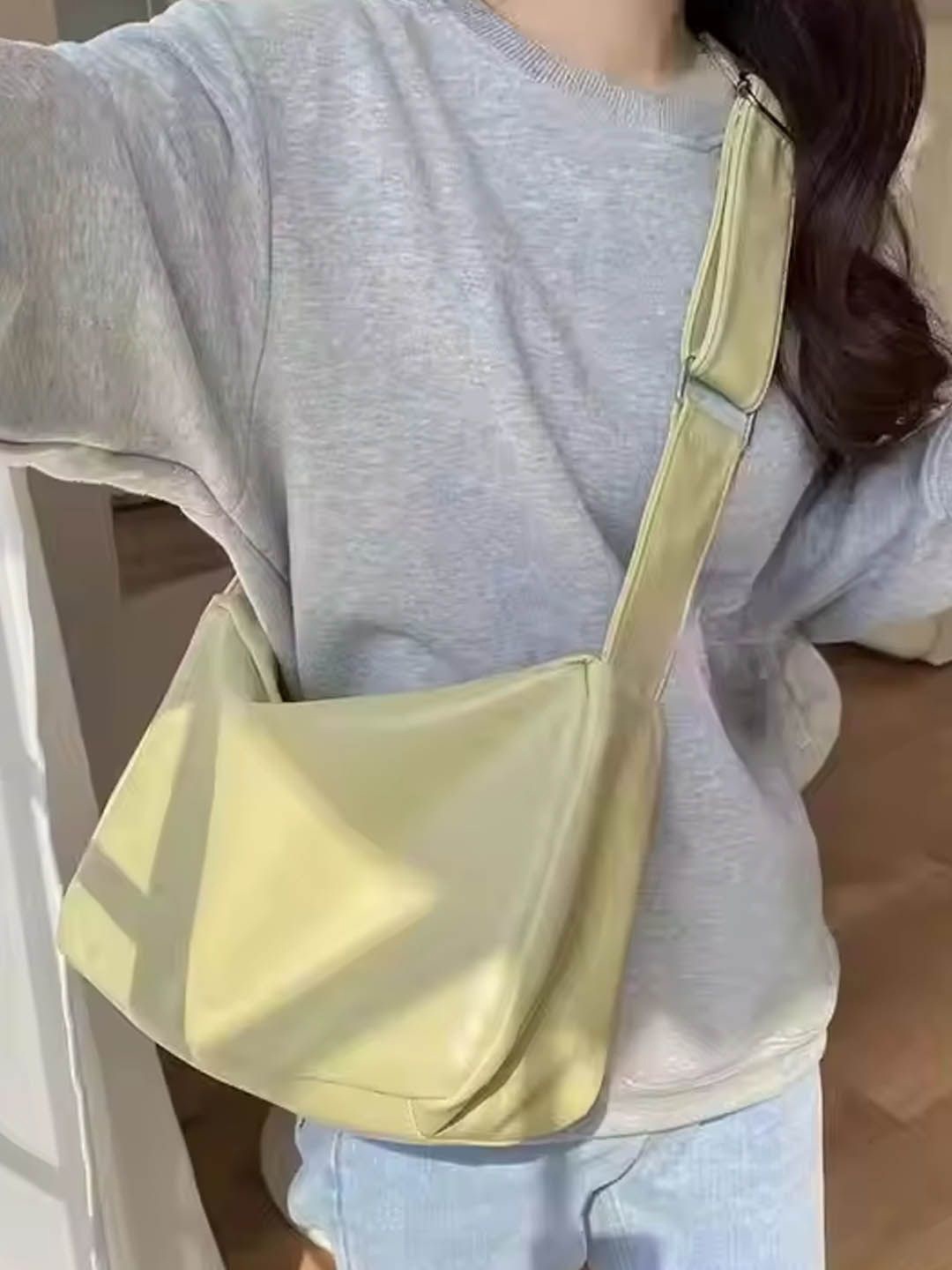 

StyleCast Structured Hobo Bag with Bow Detail, Yellow