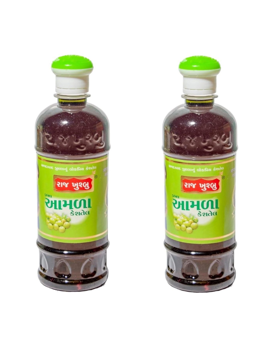 

RAJ KHUSHBU Set Of 2 Amla Hair Oil- 250 ml Each, Red