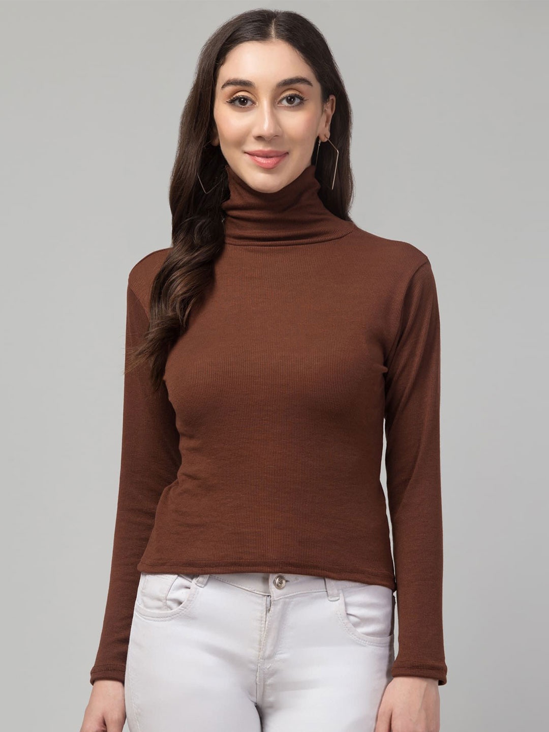 

FAMBEE Top, Brown