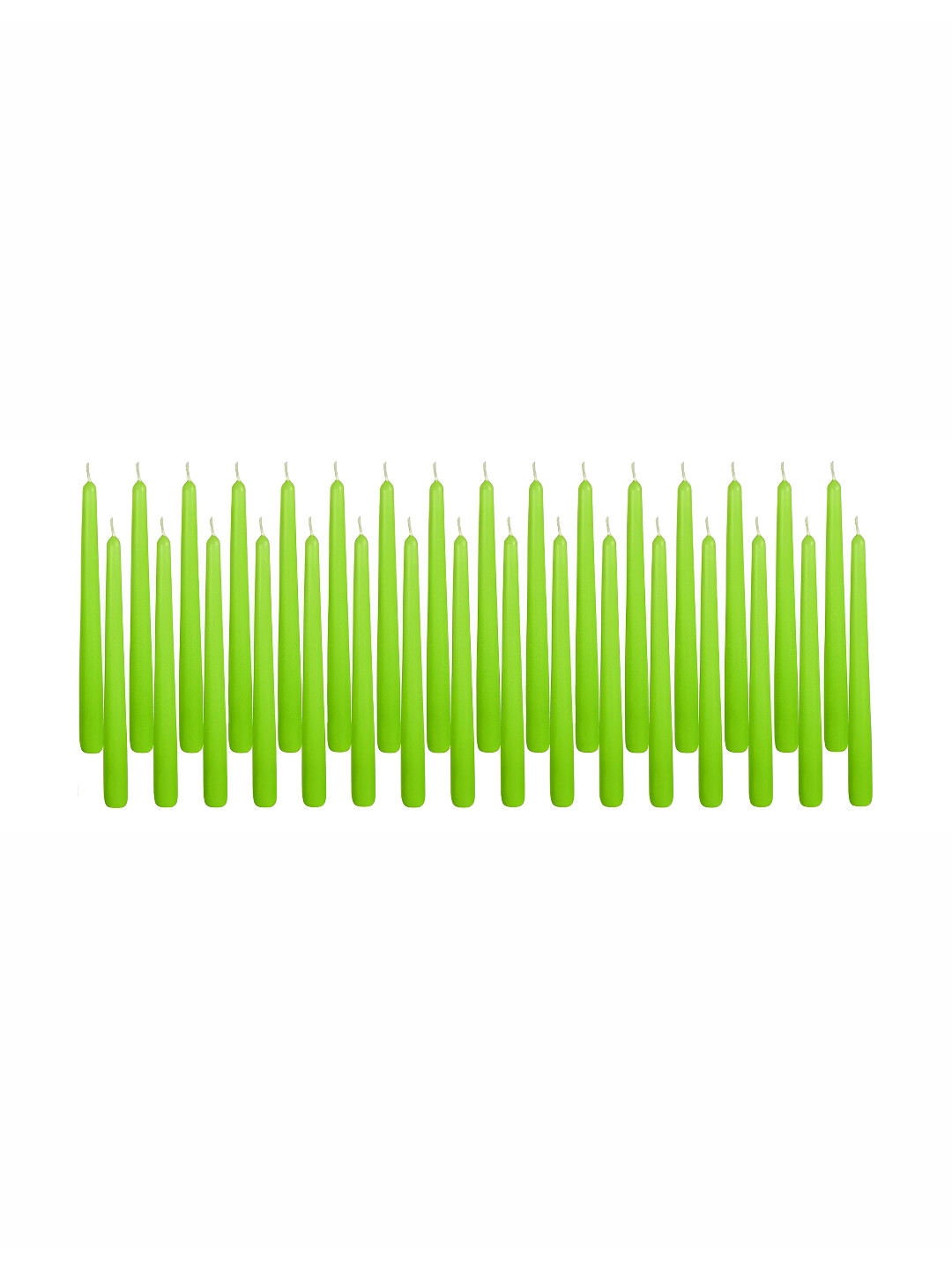 

atorakushon 32 pcs green Scented Tapered Candles