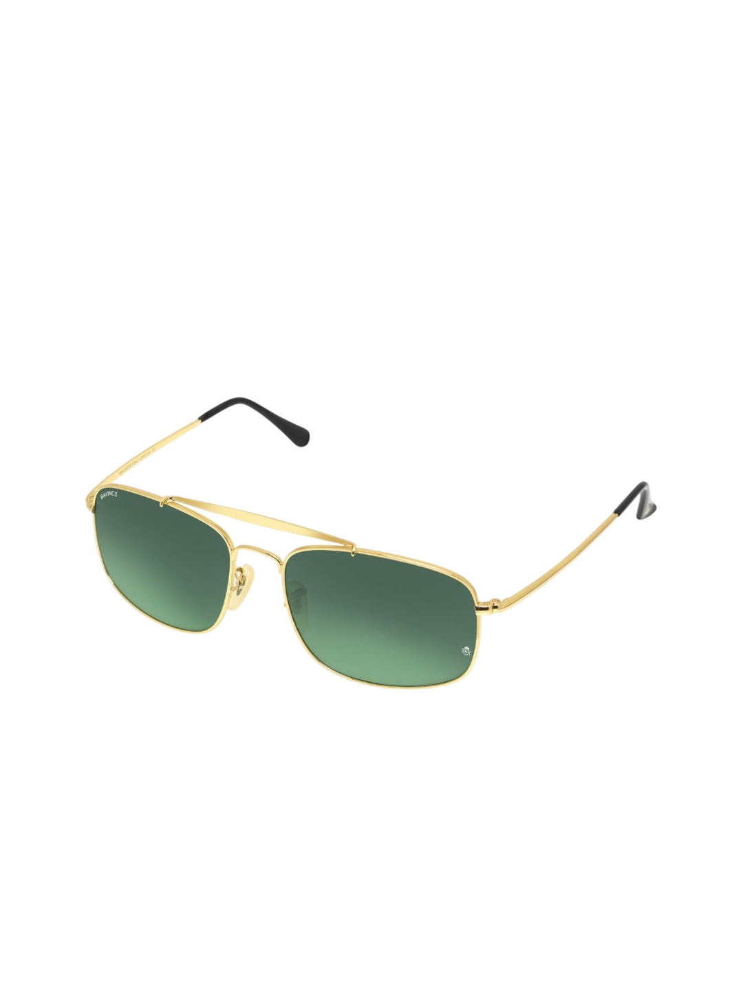 

BAVINCIS Unisex Square Sunglasses with UV Protected Lens GM-3560, Green