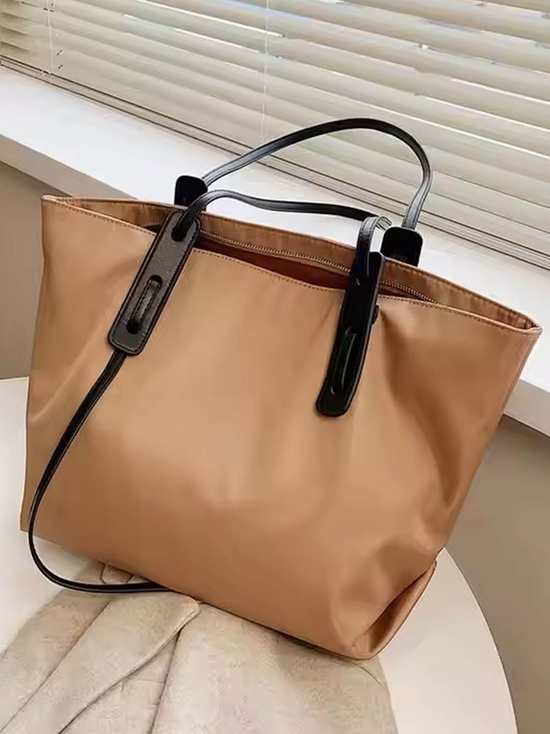 

StyleCast Structured Shoulder Bag, Brown