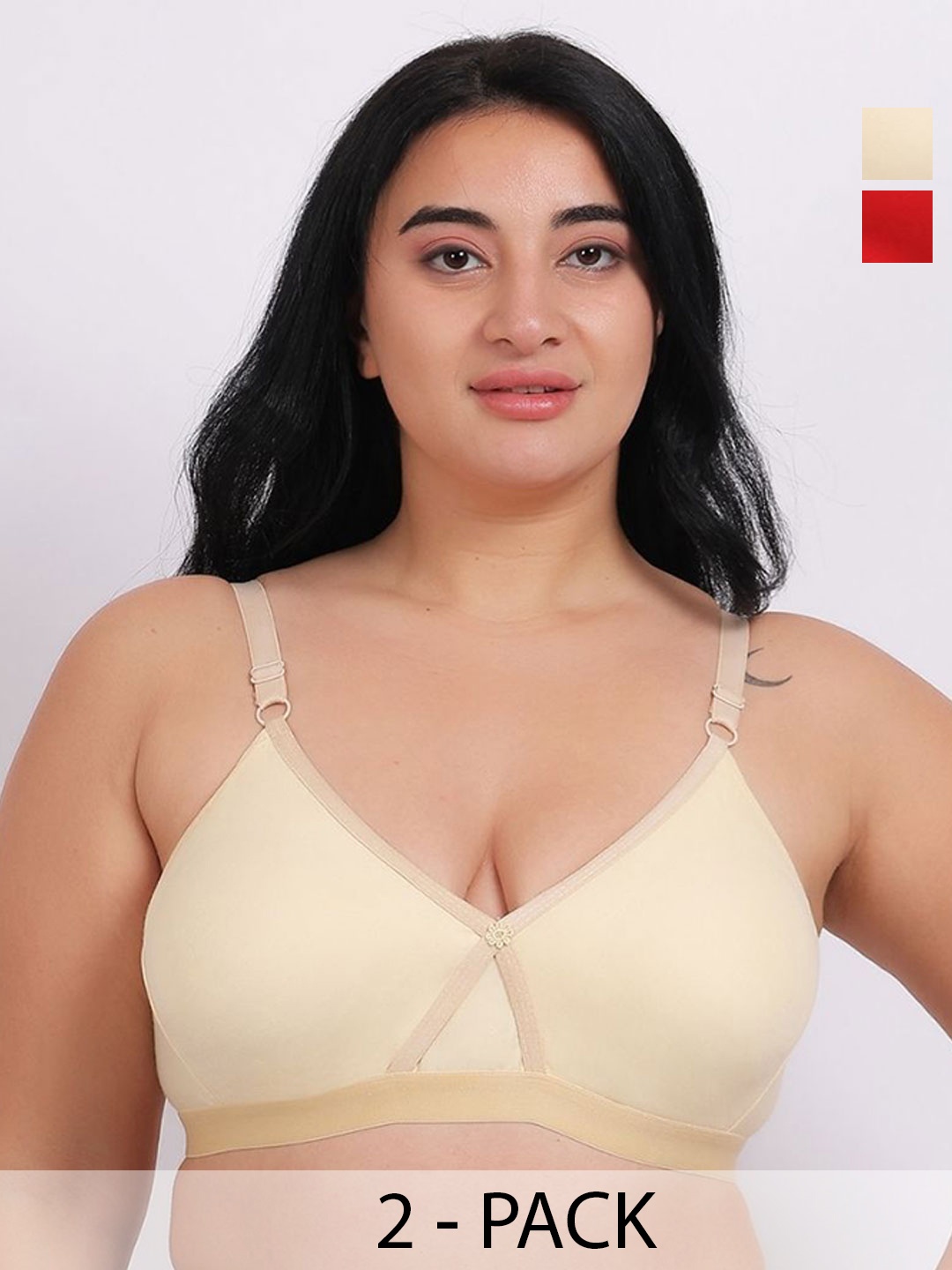 

Fabme Bra Full Coverage, Red