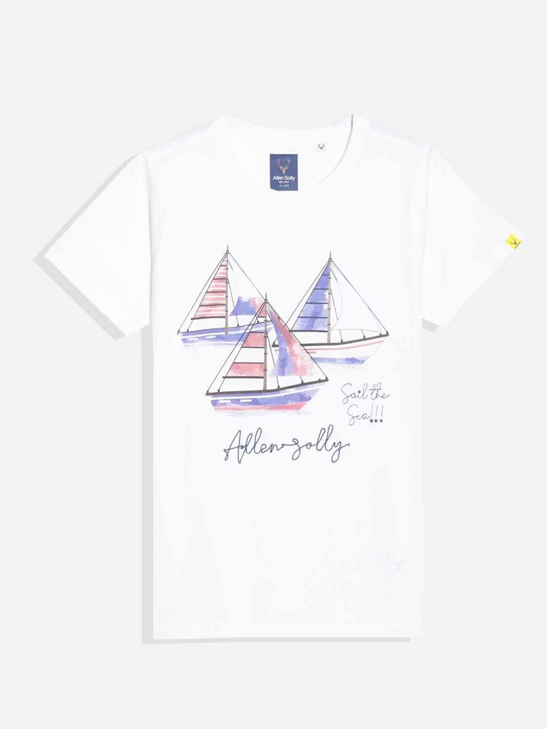 

Allen Solly Junior Boys Printed T-shirt, White