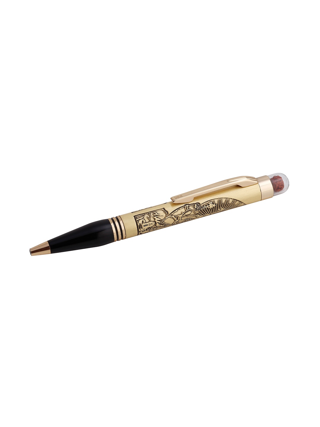 

VEA Gold-Plated Lord Shiva Rudraksha Rollerball Pen