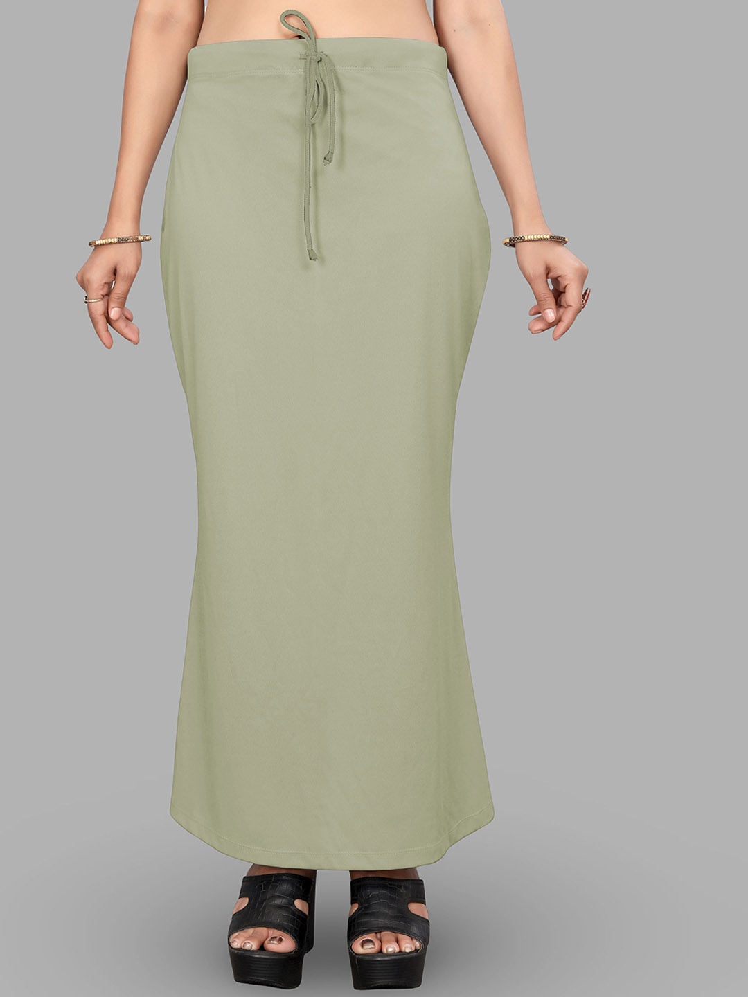 

NEXSUS Women Mid-Rise Tummy & Thigh Mermaid Fit Saree Shapewear, Green
