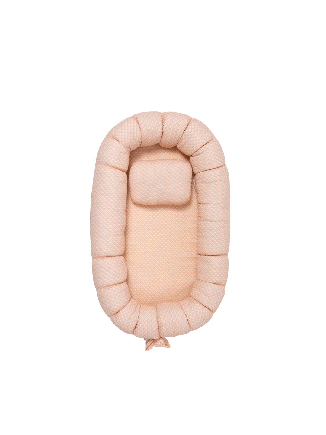 

TIDY SLEEP Infants Pure Cotton Baby Nest, Peach