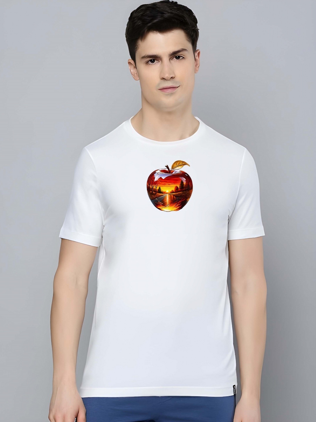 

Moda Rapido Men T-shirt, White