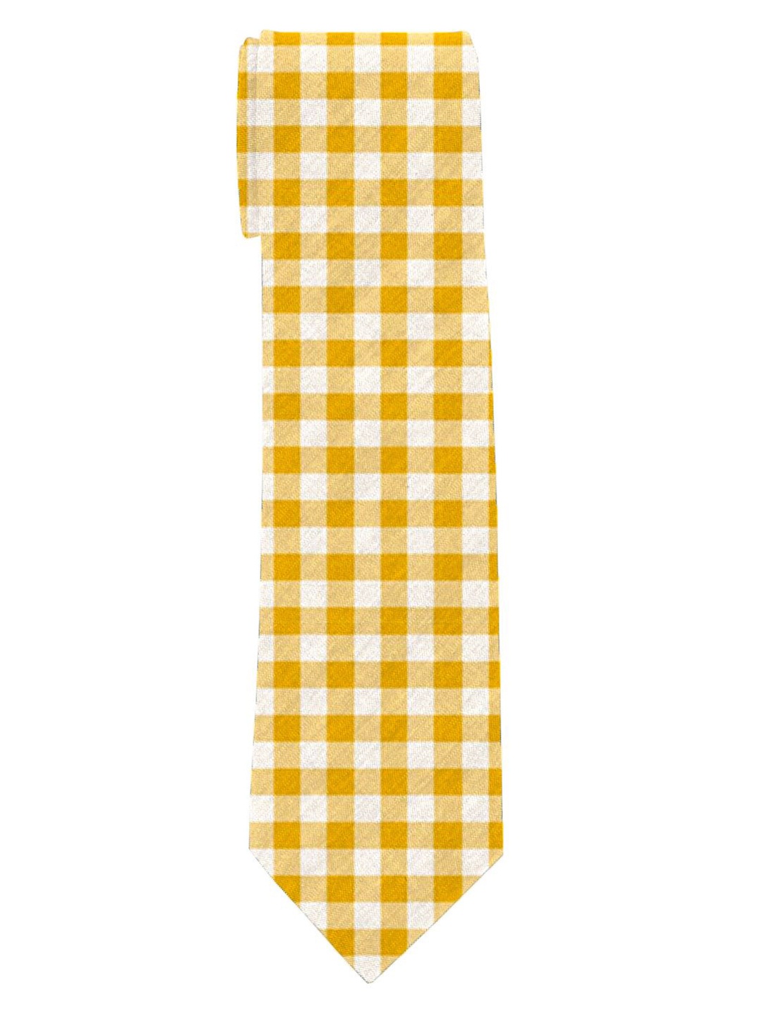 

Blacksmith Men Printed Broad Tie, Yellow