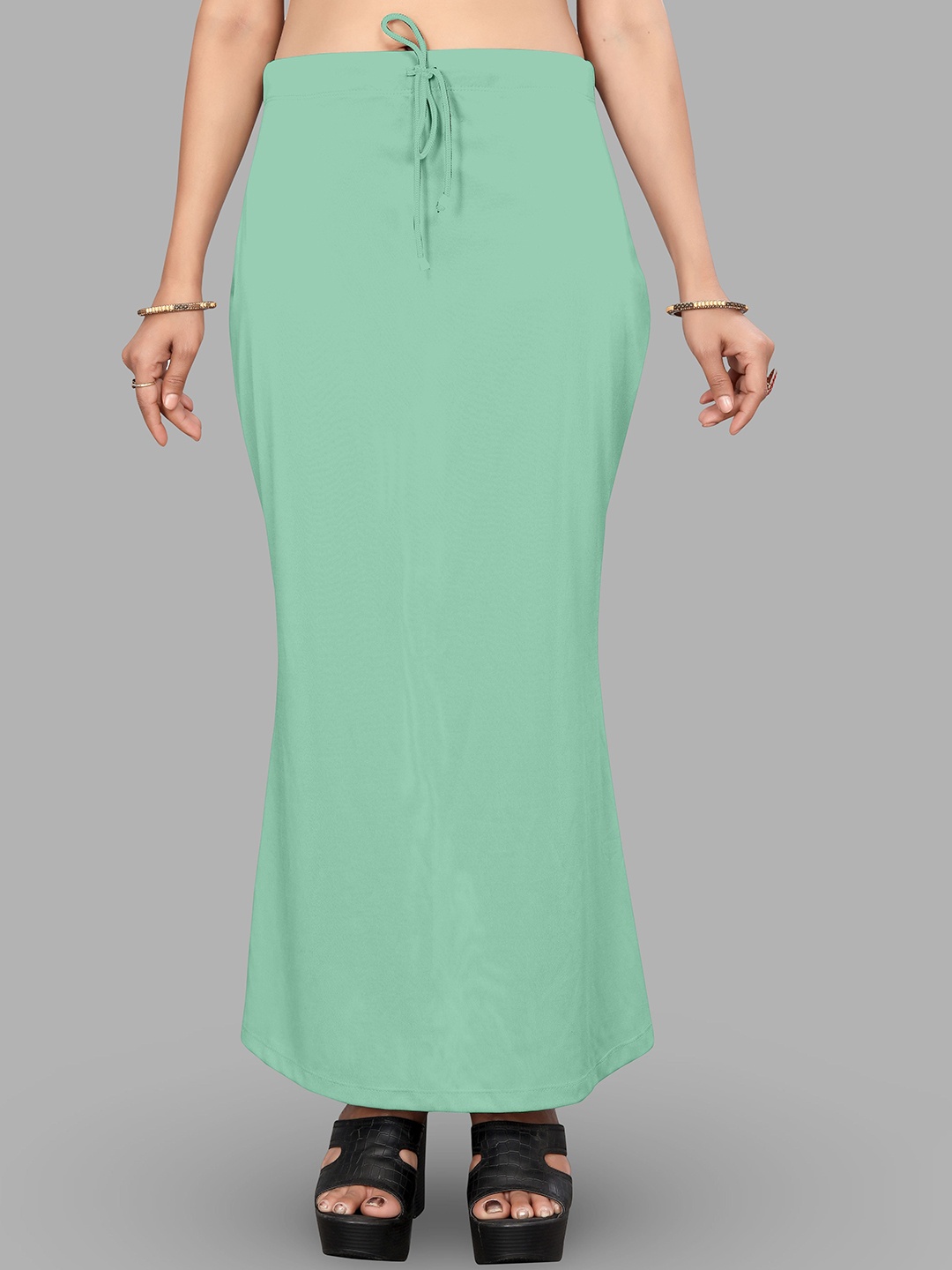 

NEXSUS Women Mid-Rise Mermaid Fit Saree Shapewear, Lime green