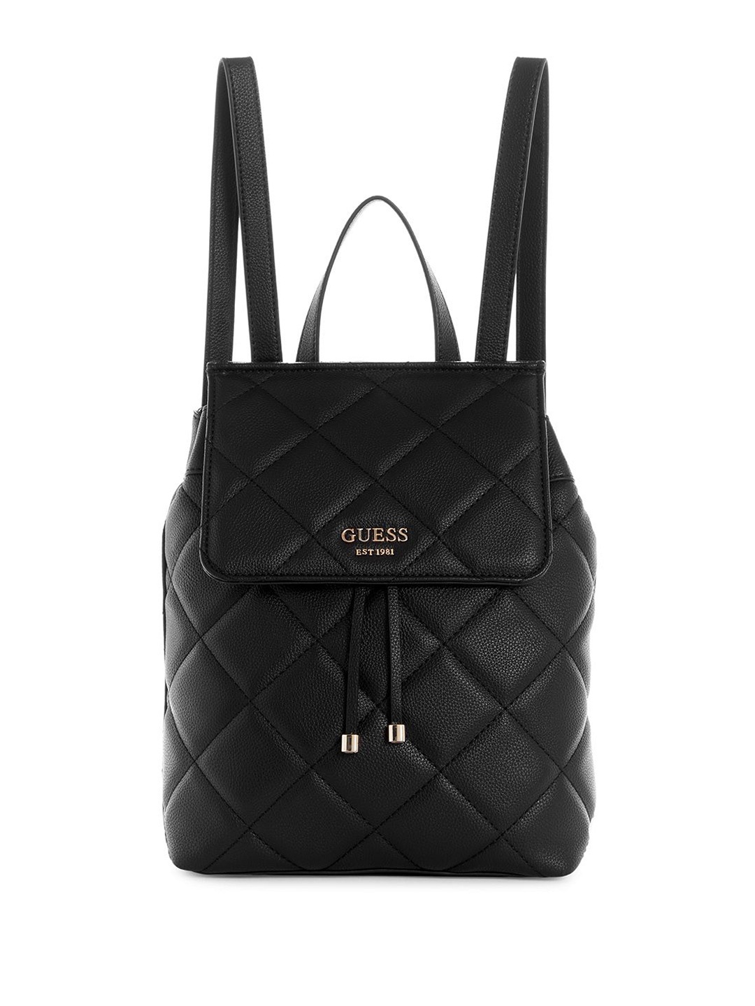 

GUESS Women Quilted Fantine Backpack, Black