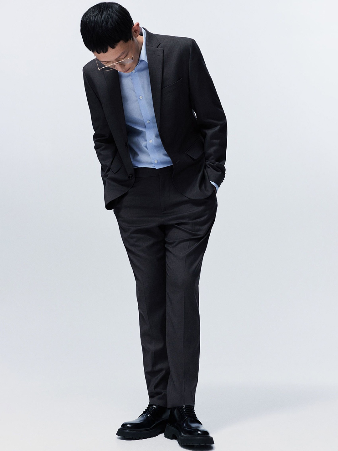 

H&M Slim Fit Jacket, Grey