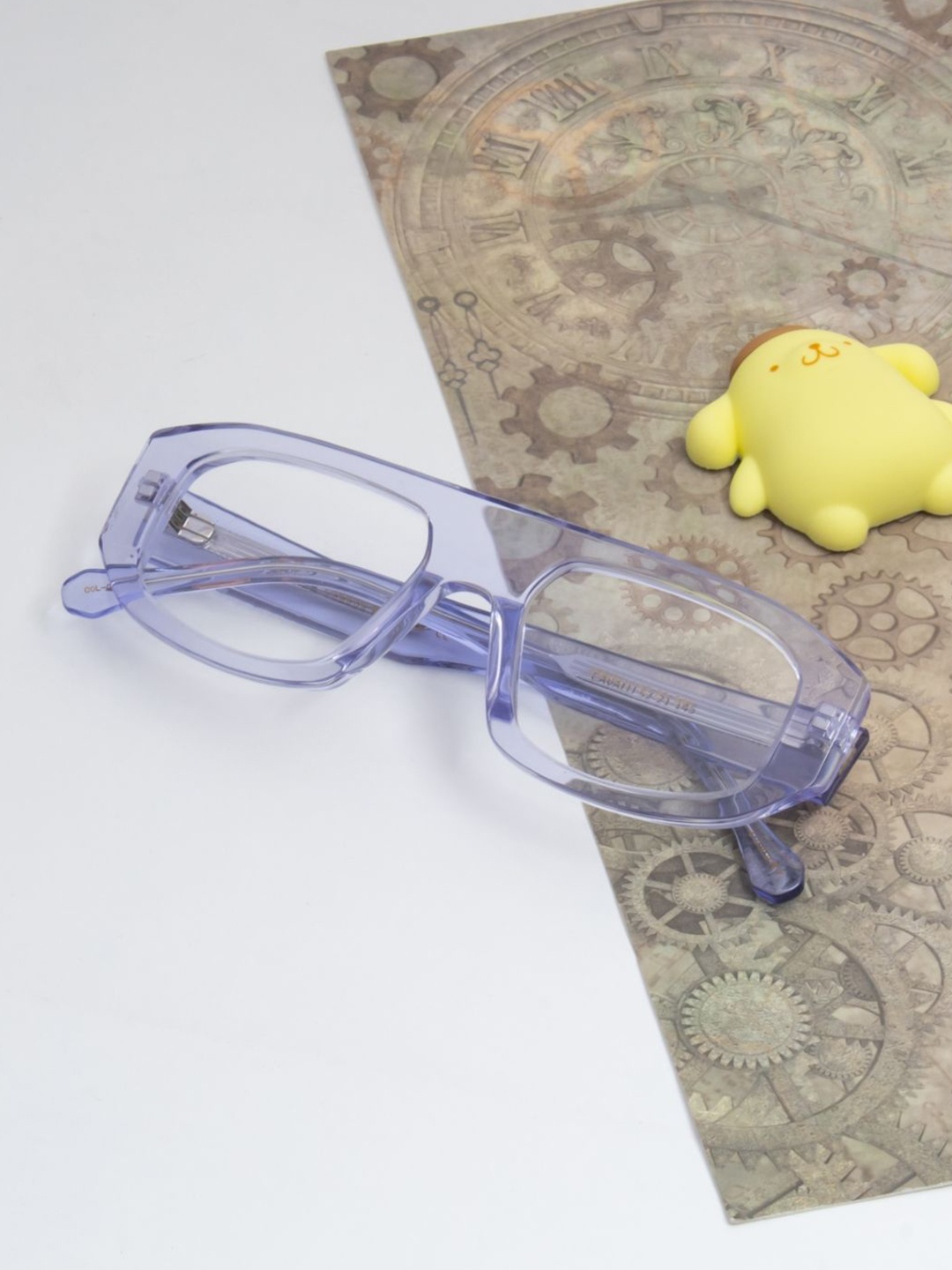 

Ted Smith Unisex Blue Wayfarer Premium Acetate Frames