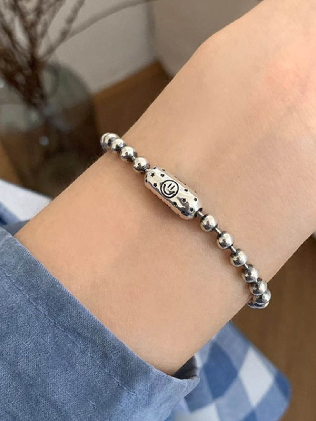 

StyleCast Women Brass Wraparound Bracelet, Silver