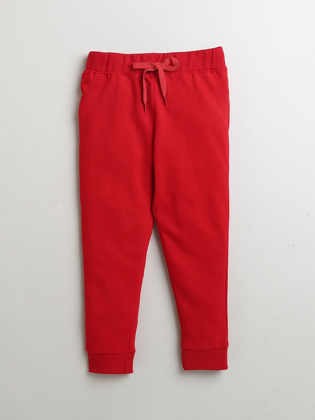 

ETCHED DESIGN Boys Pure Cotton Joggers, Red