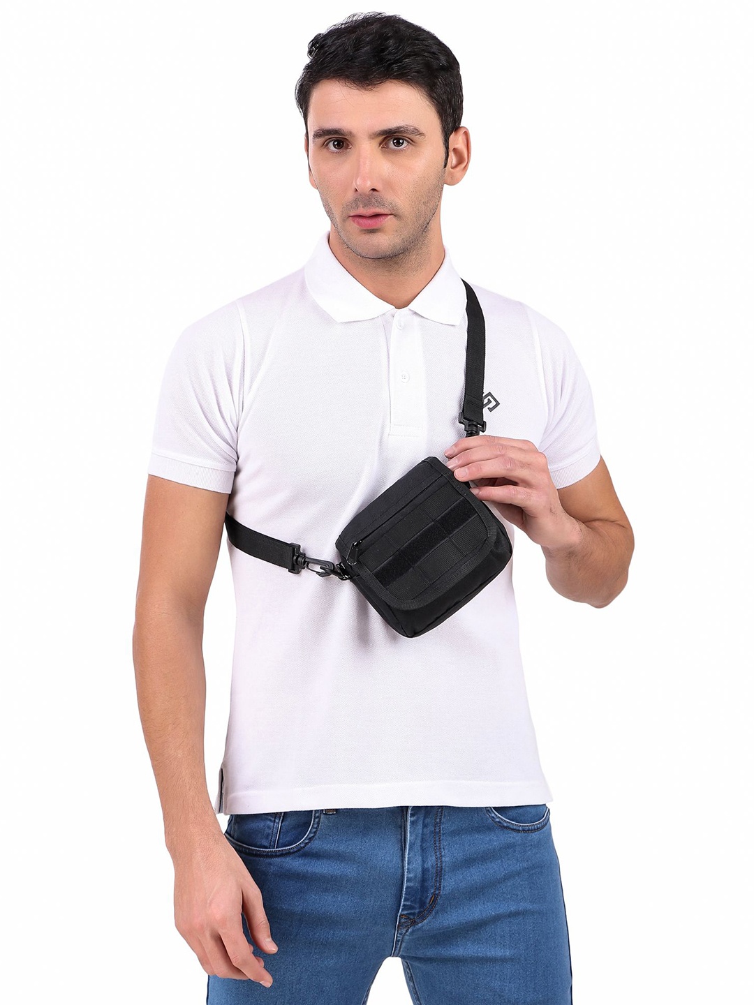 

Carry Trip Unisex Messenger Bag, Black