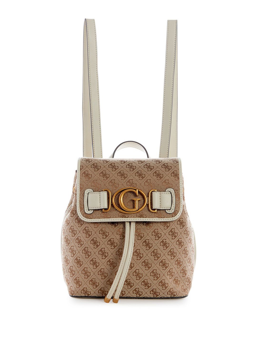 

GUESS Women Brand Logo Backpack, Grey