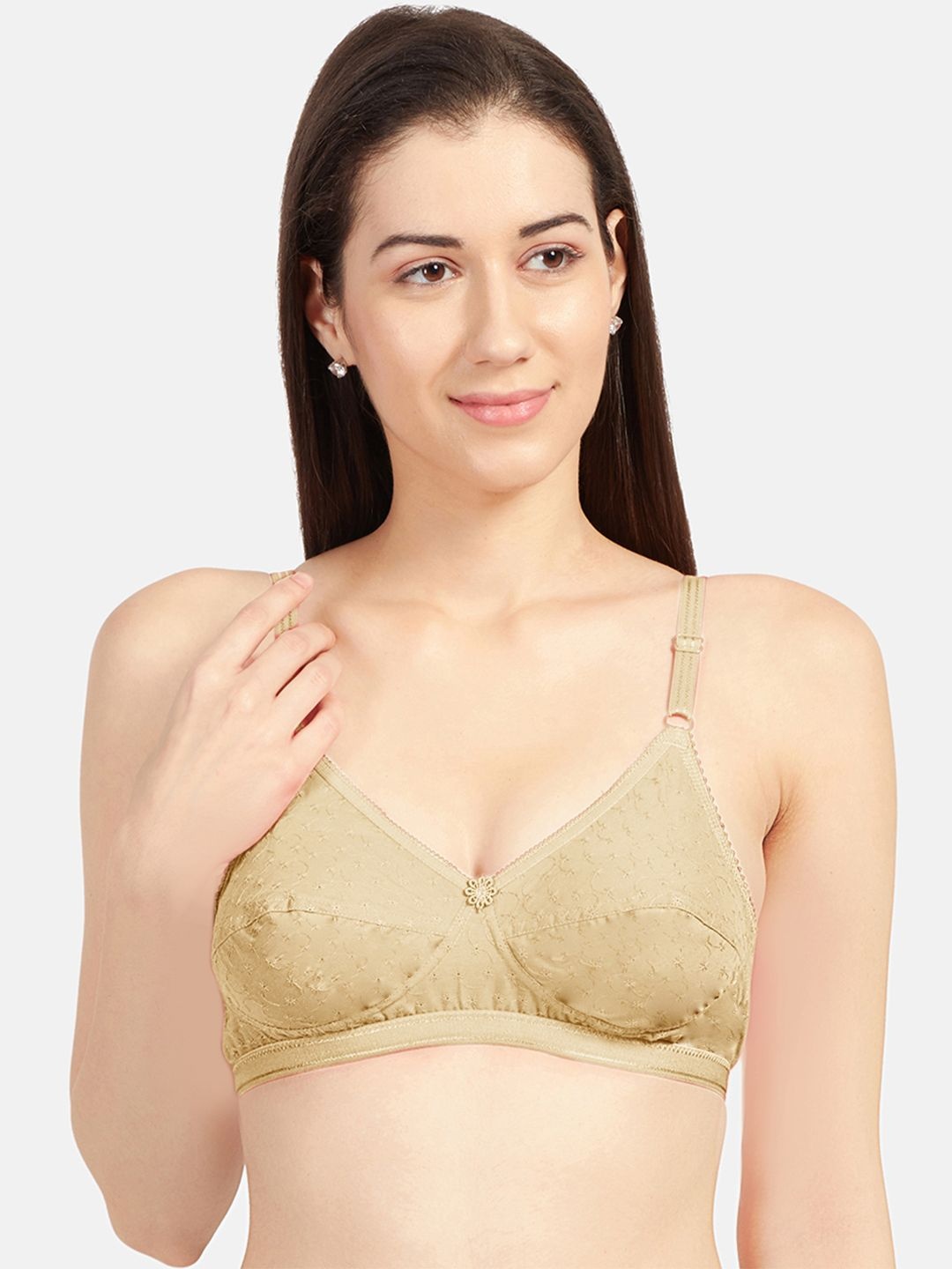 

Sonari Floral Bra Medium Coverage, Nude