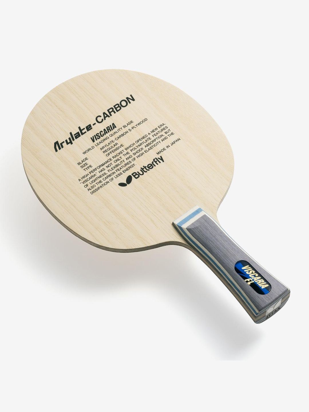 

butterfly Viscaria FL Table Tennis Blade, Brown