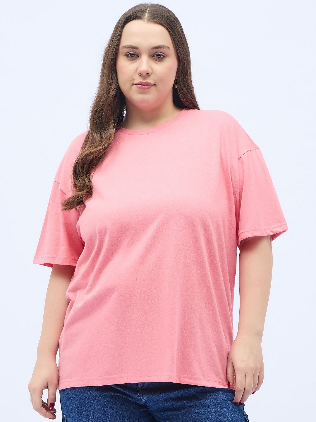 

DressBerry Curve Women T-shirt, Pink