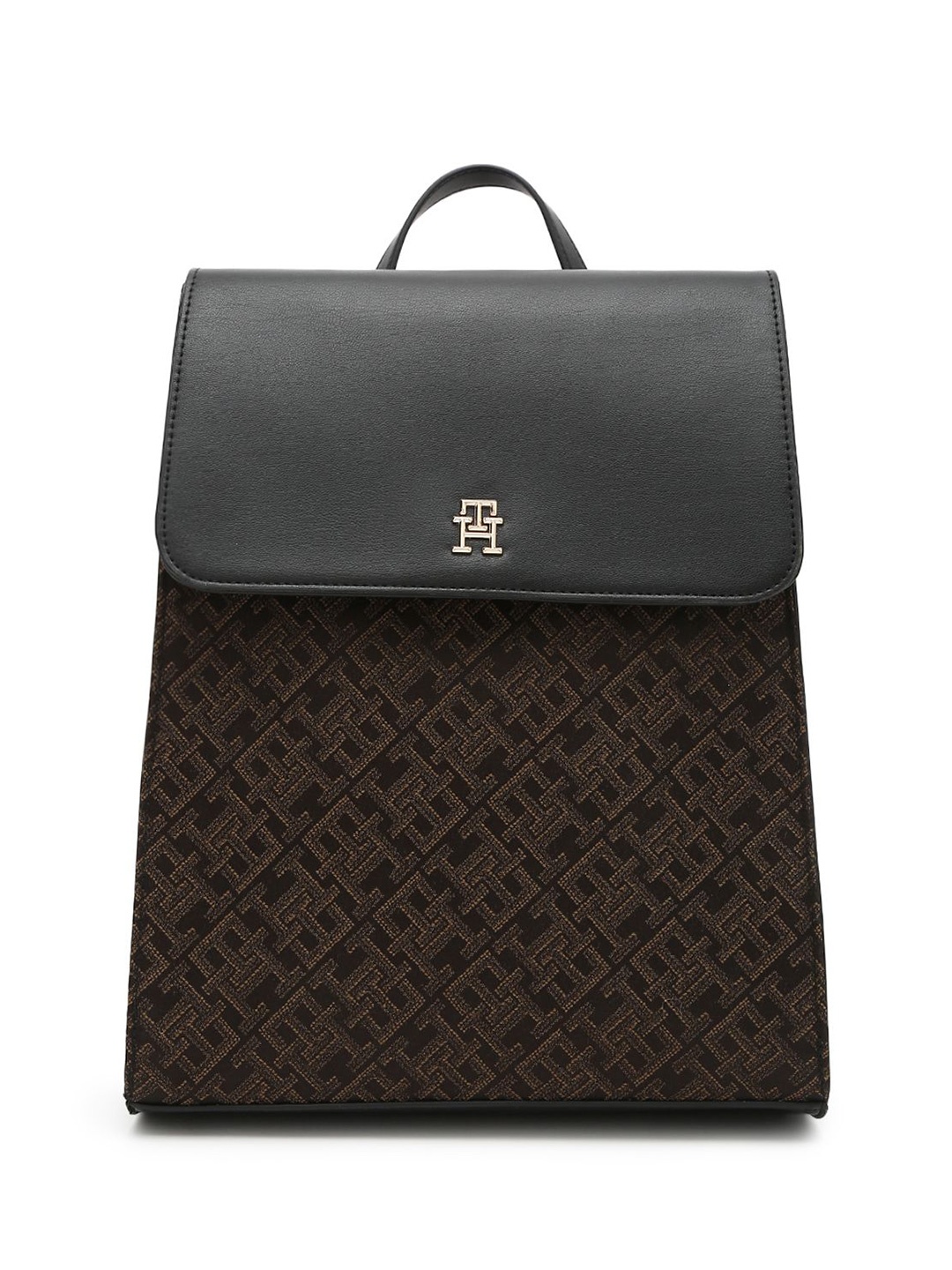 

Tommy Hilfiger Women Printed Backpack, Black