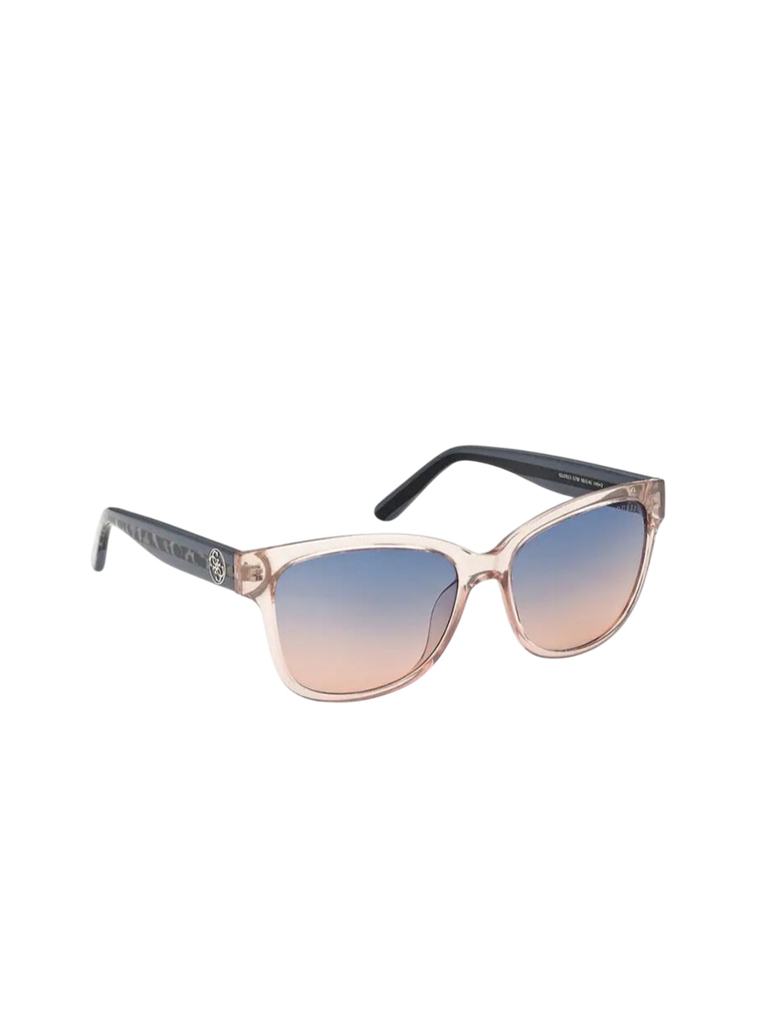 

GUESS Women Square Sunglasses with UV Protected Lens GUS78235657WSG, Blue