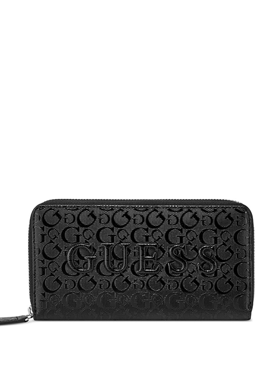 

GUESS Women Printed Two Fold Wallet, Black