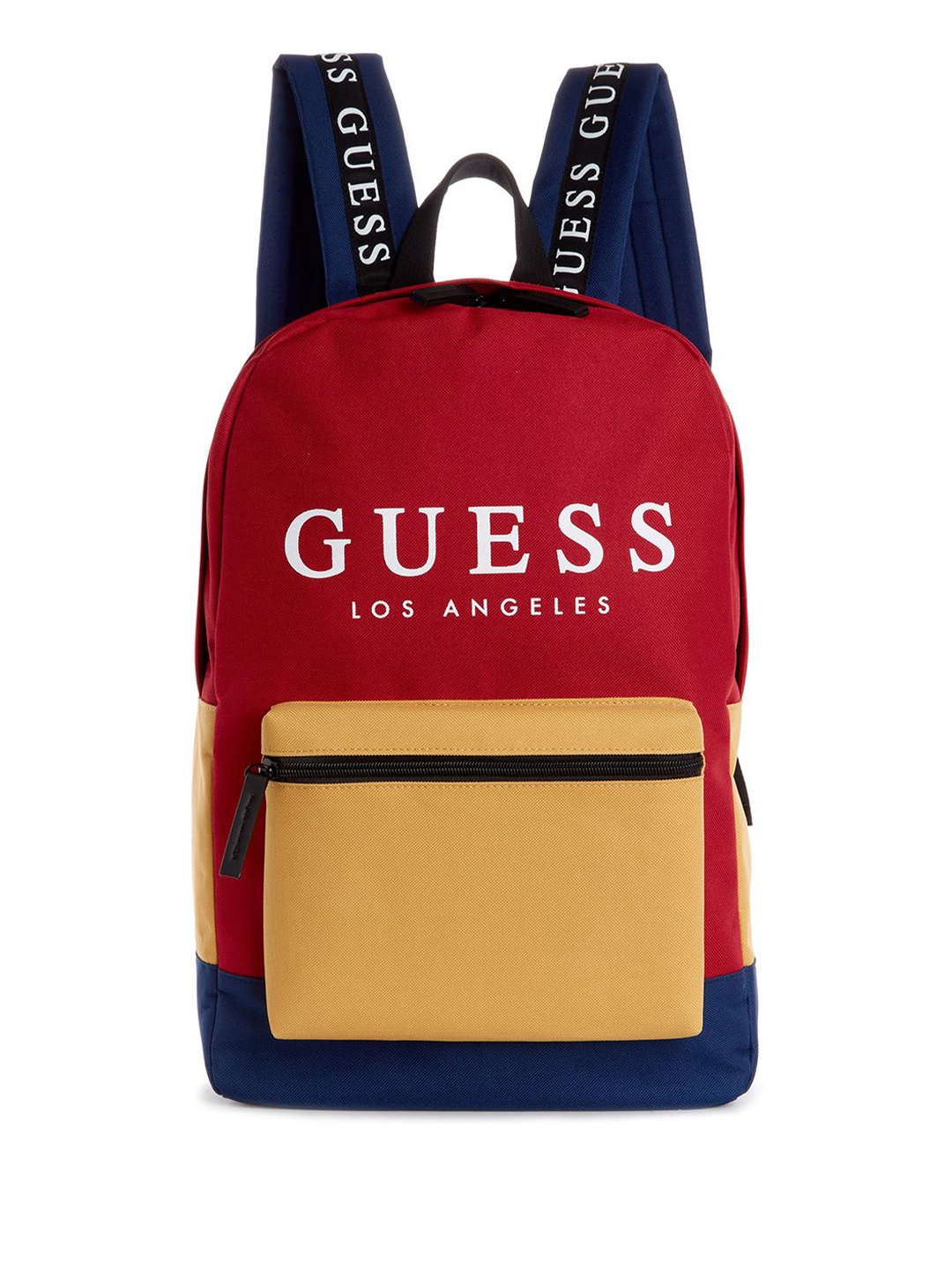 

GUESS Women Colourblocked Backpack, Red