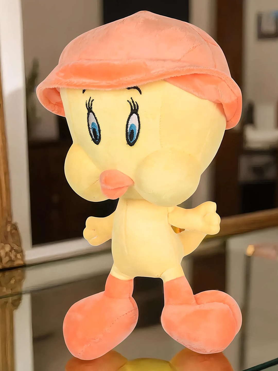 

BESTIES Microfibre Filled Non-Allergic Soft Toy Soft Toys and Dolls, Yellow