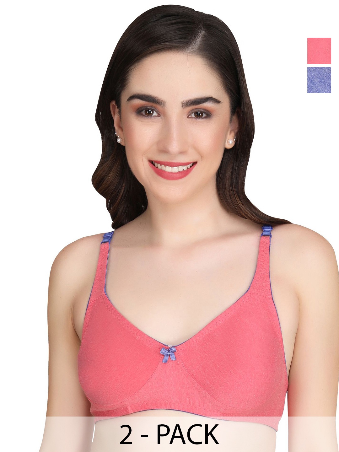 

Liigne Bra Full Coverage, Blue