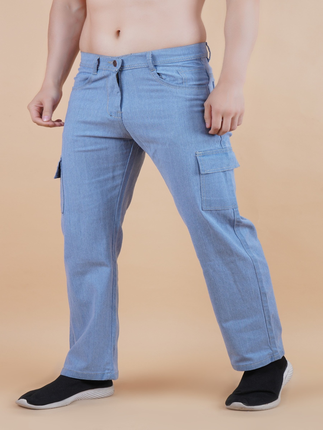 

LINARIA Men Mid-Rise Jeans, Blue
