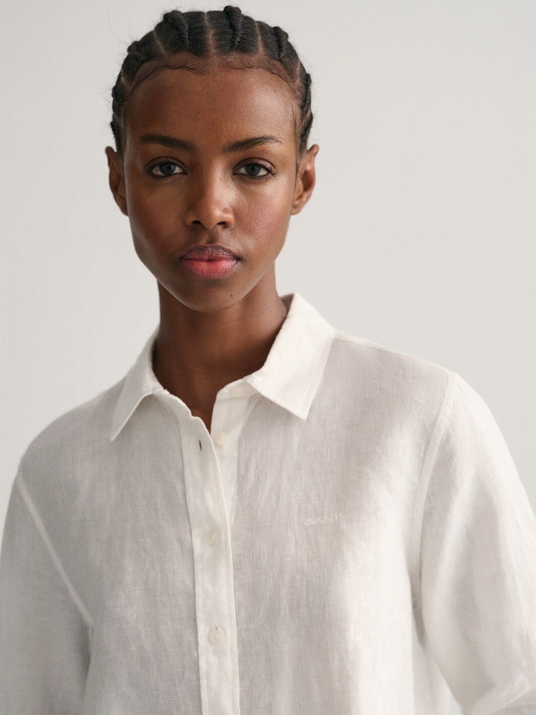 

WHY SO FAB Women Classic Opaque Casual Shirt, White