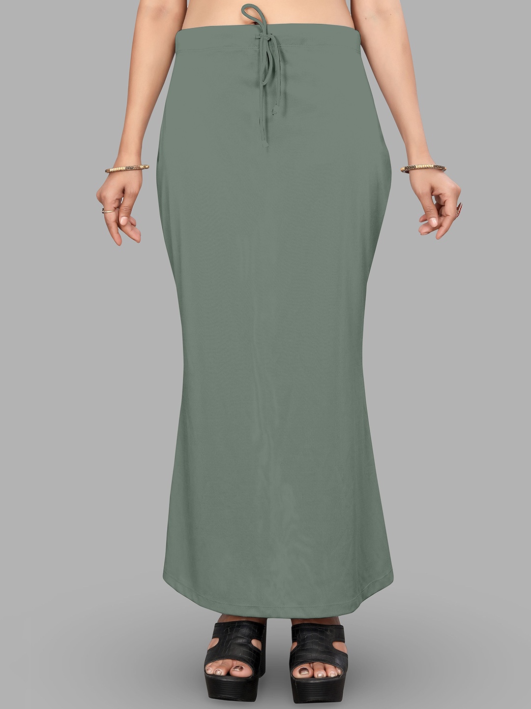 

NEXSUS Women Mid-Rise Mermaid Fit Saree Shapewear, Green