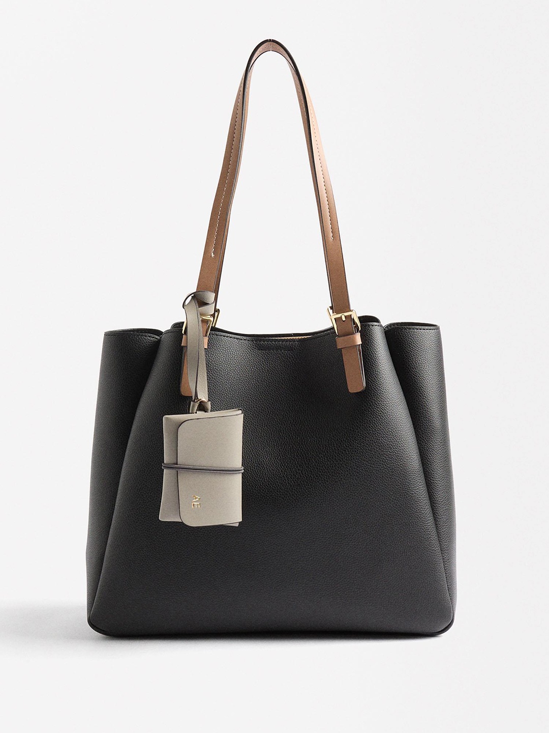 

PARFOIS Structured Shoulder Bag, Black