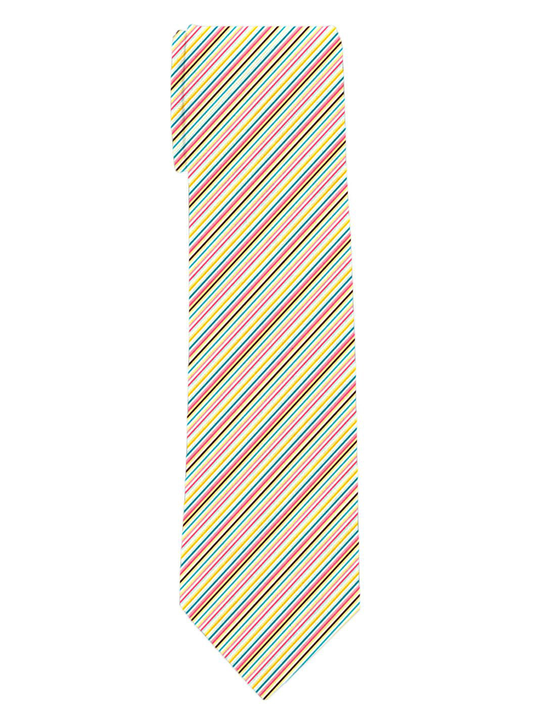 

Blacksmith Men Printed Broad Tie, Beige