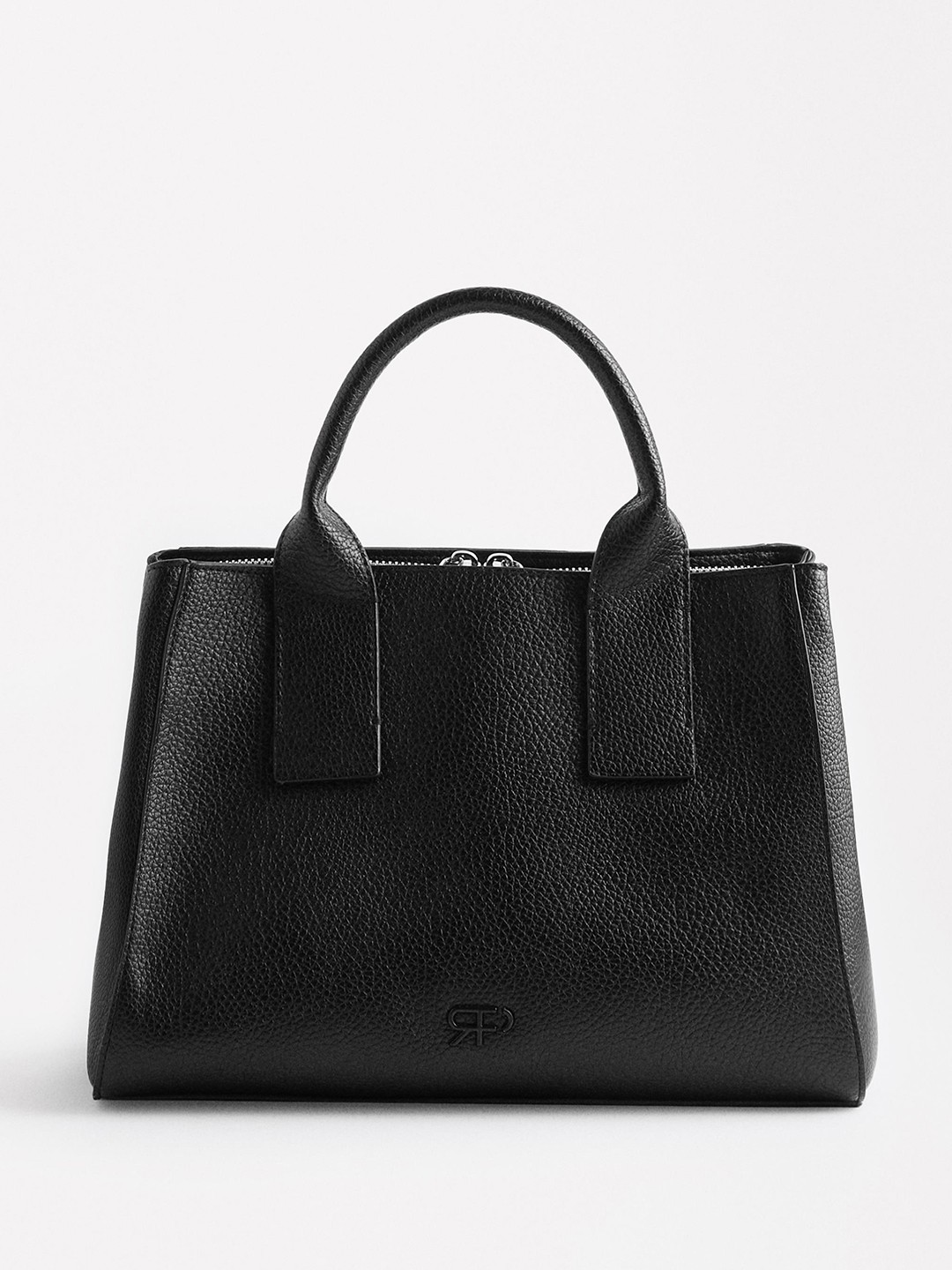 

PARFOIS Structured Handheld Bag, Black