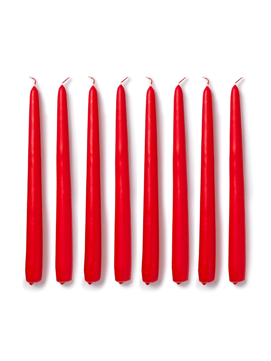 

atorakushon 8 Pcs Red Scented Tapered Candles