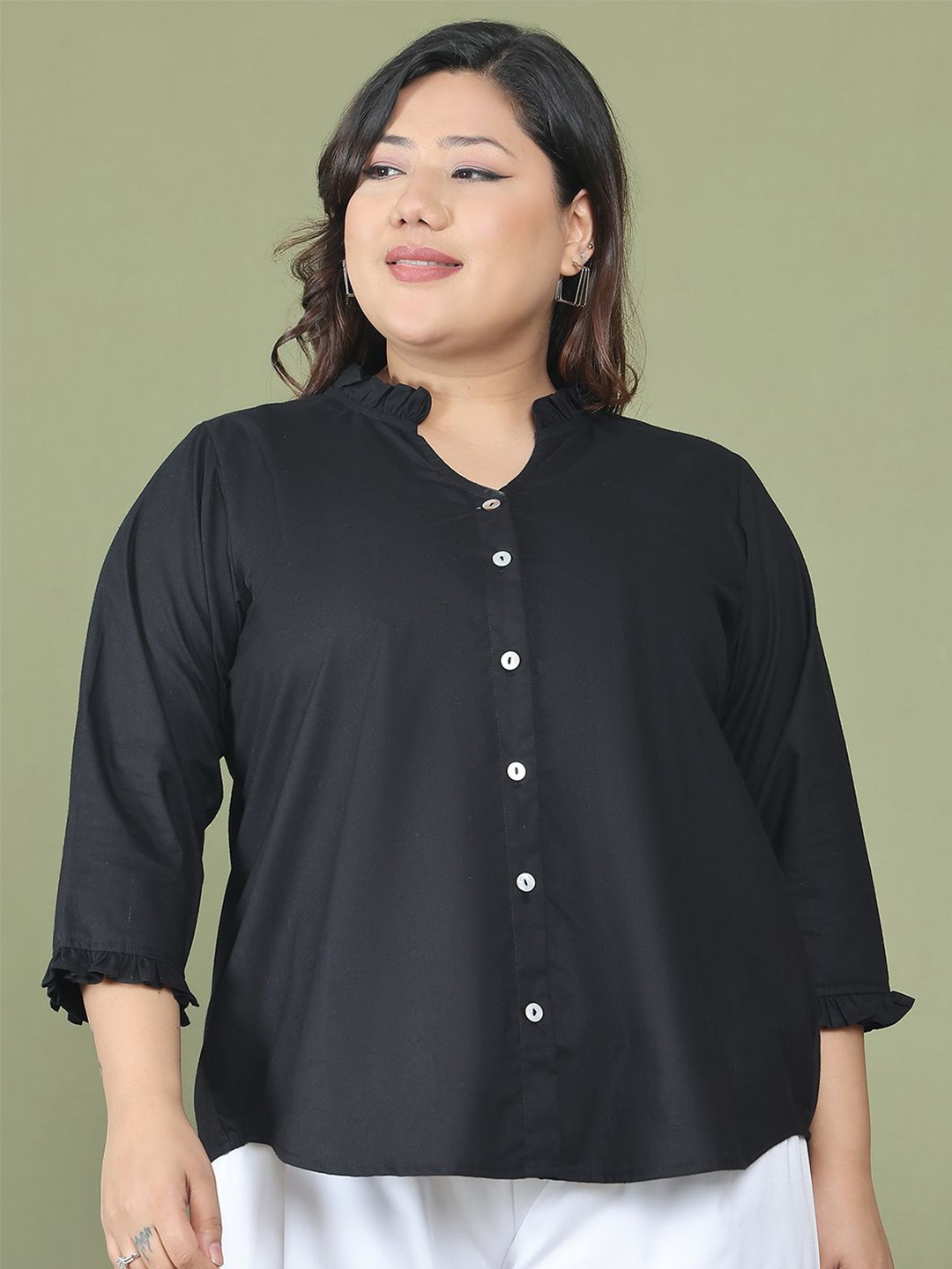 

theRebelinme Cotton Top, Black