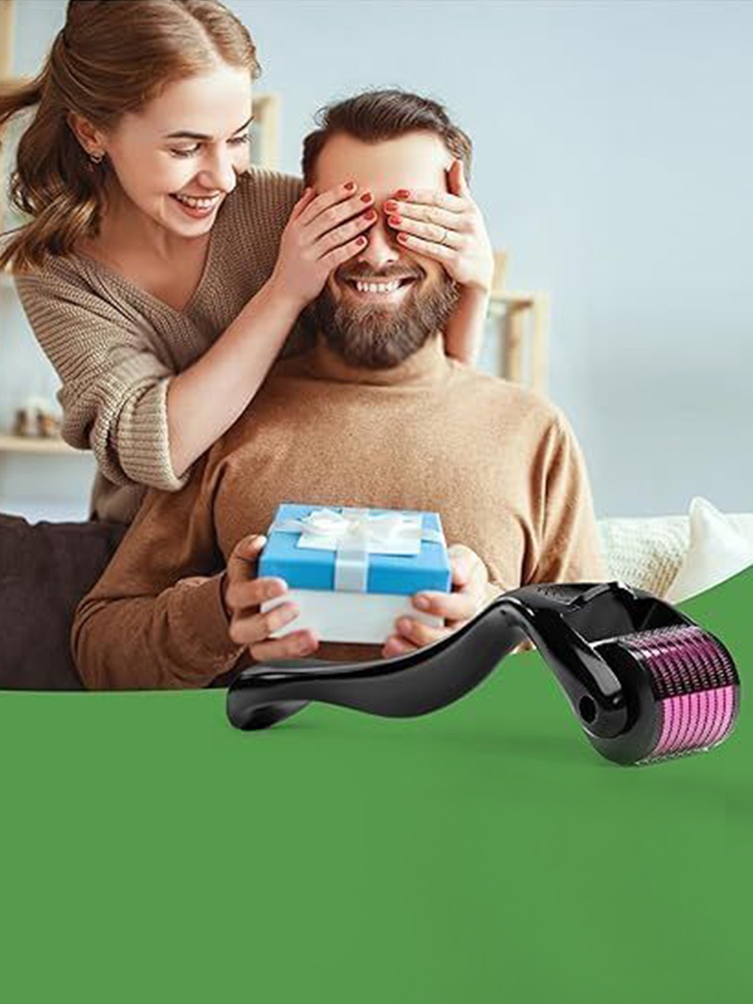 

FlyTouch Hair Derma Roller, Maroon