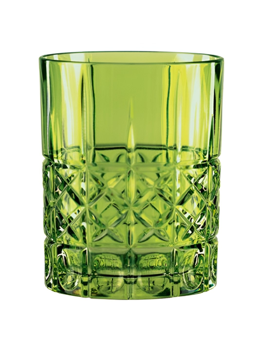 

Nachtmann Noblesse Transparent and Green Crystal Whisky Glass 345 ml