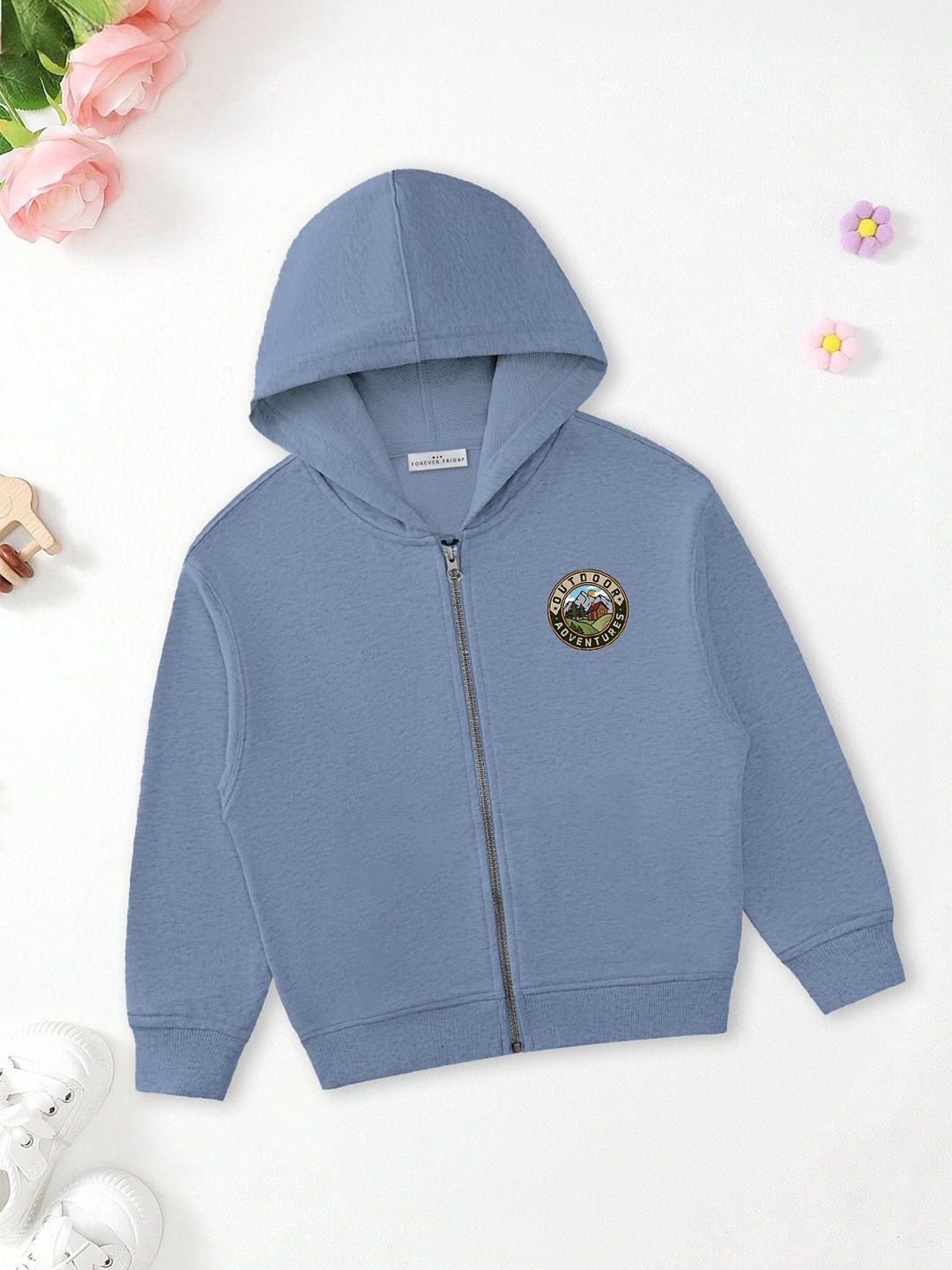 

FOREVER FRIDAY Boys Hooded Sweatshirt, Blue