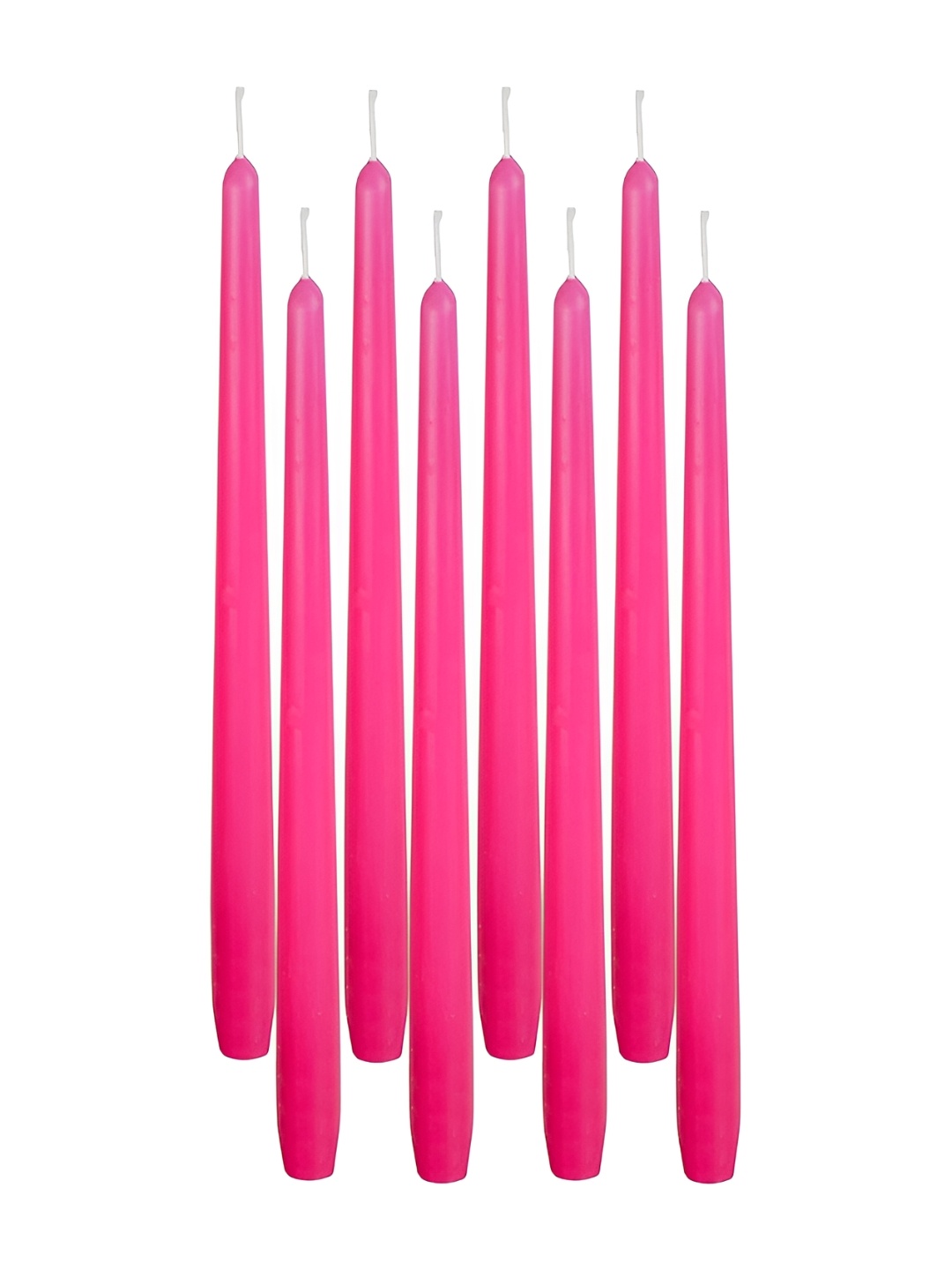 

atorakushon 8 Pcs Pink Scented Tapered Candles